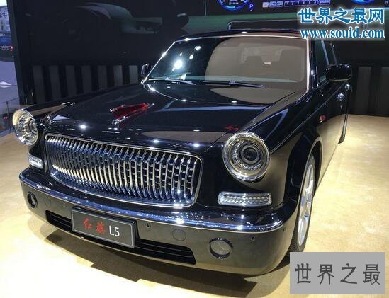 中国最贵的车,红旗HQE600万(一个车灯10万)