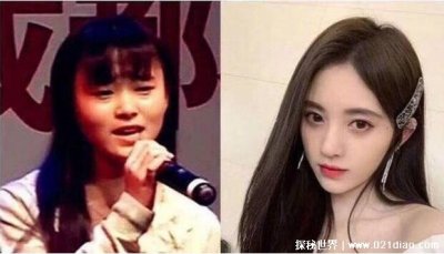 鞠婧祎整容前后对比判若两人,鞠婧祎出道前比赛照片曝光
