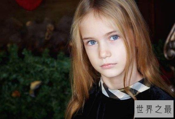 世界上最美的女模,仅仅九岁就把世人美呆了