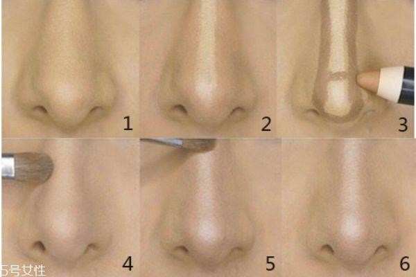鼻影怎么画好看图解 鼻影的画法步骤 鼻影怎么画好看图解 鼻影的画法步骤