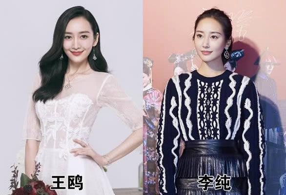 李纯王鸥相似度对比照片 王鸥李纯长得一模一样