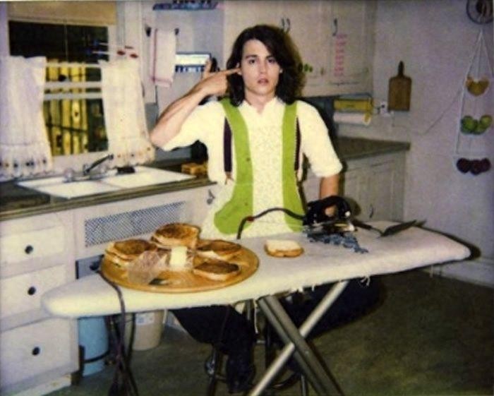 海盗船长约翰尼·德普年轻时的帅气老照片