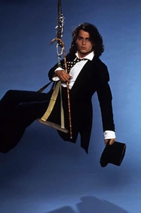 海盗船长约翰尼·德普年轻时的帅气老照片