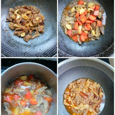 土豆炖牛肉家常做法（土豆胡萝卜炖牛肉最好吃的做法）