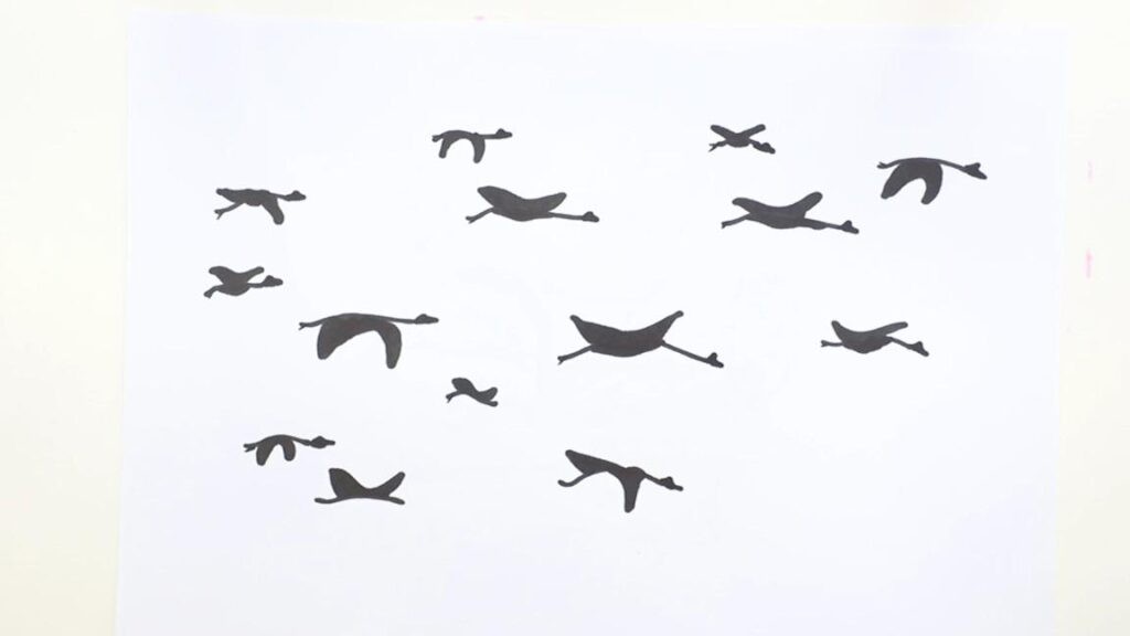 动物迁徙qq红包怎么画_简单的方法画出鸟类迁徙 动物迁徙qq红包怎么画_简单的方法画出鸟类迁徙