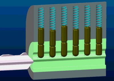 开锁原理动图,锁是这样被打开的