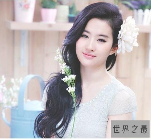 中国十大气质美女，刘亦菲范冰冰倒数(第一给了她)