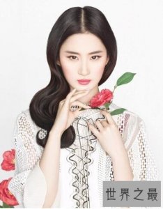 ​中国十大气质美女，刘亦菲范冰冰倒数(第一给了她)