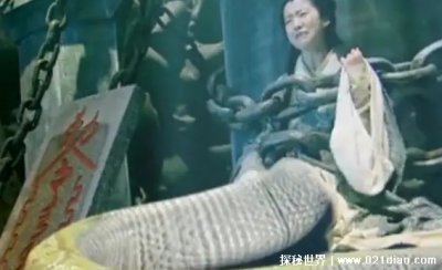 ​女娲一张照片吓死一亿人，人头蛇身长相诡异(传说)