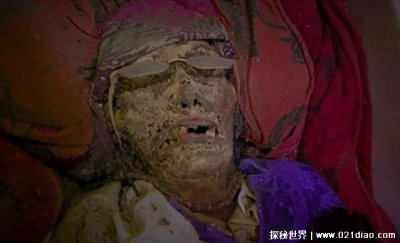 ​令妃尸身不腐照片，近200年依然完好无损(胆小慎看)