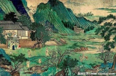 ​五年级最恐怖的课文，桃花源记(里面居民全都是鬼)