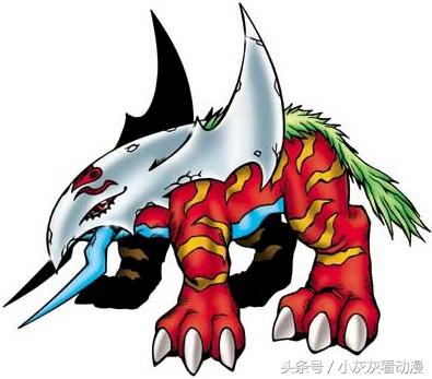 数码兽进化图鉴大全集(v仔兽10个装甲进化)(4)