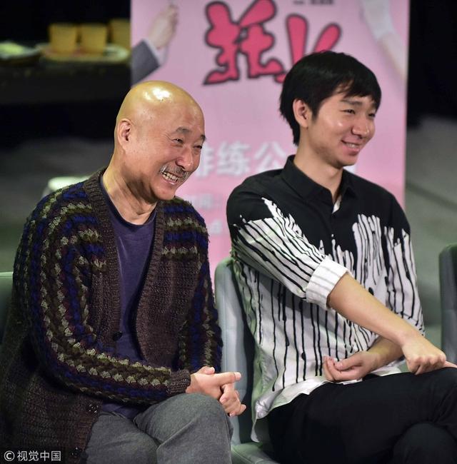 陈佩斯儿子露面,三代人一个模子刻出来,基因强大绝对是亲生的