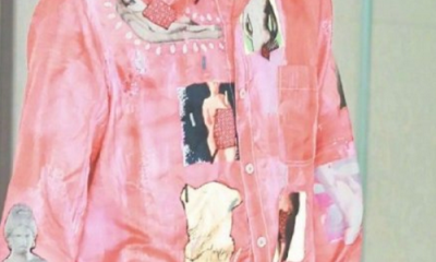 周震南遮衬衫图案方式过于搞笑 周震南c位出道身高成议论点