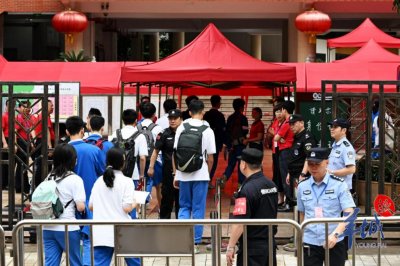广东2024高考顺利开考,72.1万考生奔赴考场