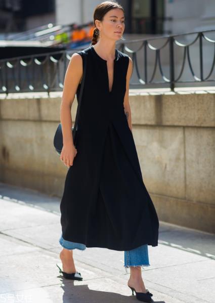 v口鞋怎么搭配？女人味十足的穿搭