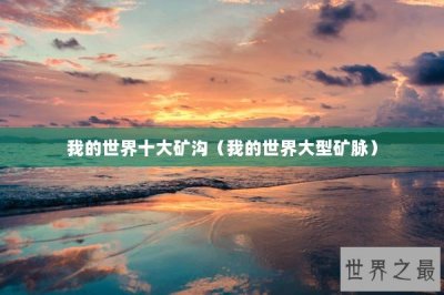 ​我的世界十大矿沟（我的世界大型矿脉）