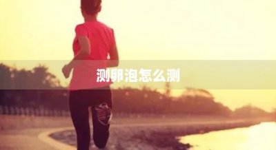 测卵泡怎么测(测卵泡怎么测最准确)