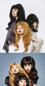 3UNSHINE这次戴假发拍写真,怪异又邋遢,一般人欣赏不来