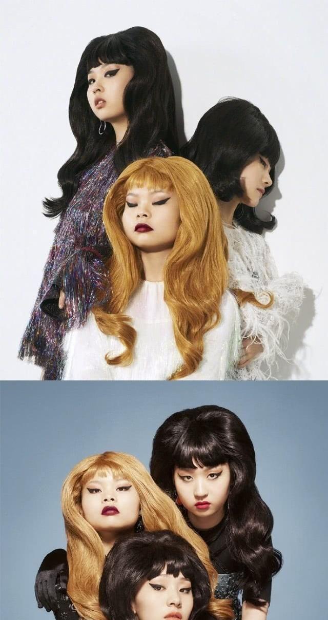 3UNSHINE这次戴假发拍写真,怪异又邋遢,一般人欣赏不来