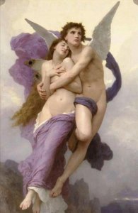 ​大部分名画中会将女性至于什么的地位