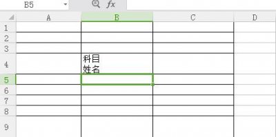 ​Excel中对一个单元格添加斜线并在斜线上下写字