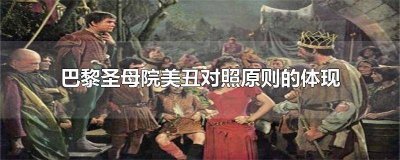 ​巴黎圣母院 美与丑 《巴黎圣母院》的美与丑