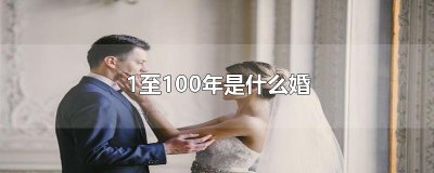 ​1至100年是什么婚