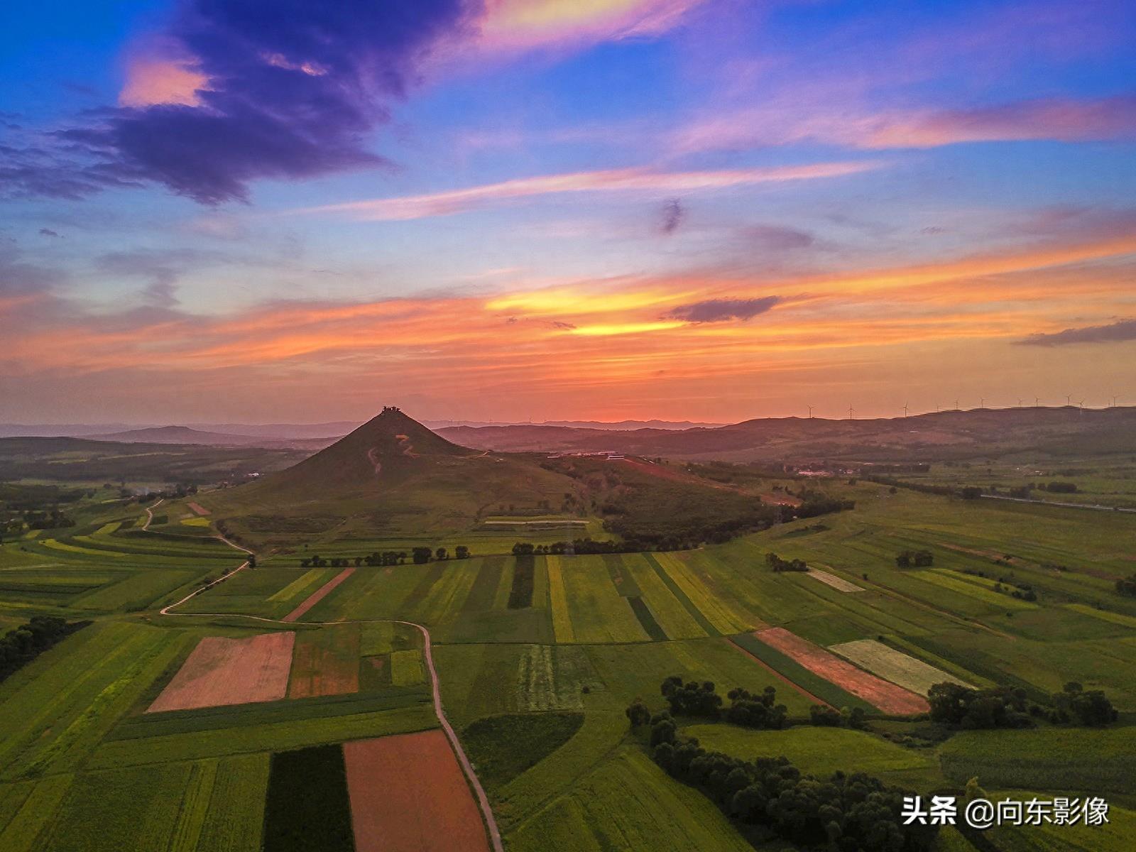 牛心山，一座因火山喷发而形成的山