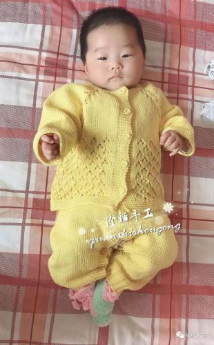 怎么打小宝宝毛线衣(宝宝毛线衣从上到下编织法)-第1张图片-