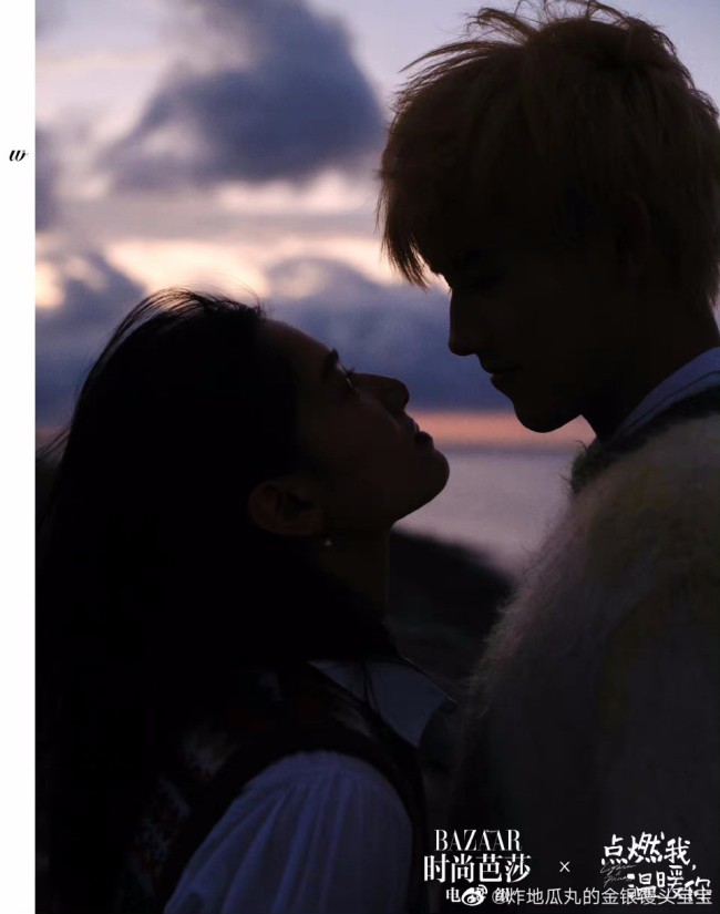 朱韵好爱李峋 新剧《点燃你温暖我》看了没?