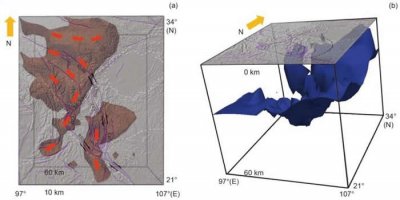 ​《中国科学: 地球科学》：青藏高原东南缘地壳上地幔三维S波速度结构及动力学意