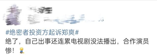 郑爽官方公布的新剧 郑爽遭新剧出品方起诉(7)