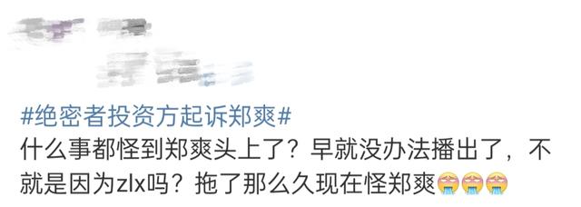 郑爽官方公布的新剧 郑爽遭新剧出品方起诉(6)