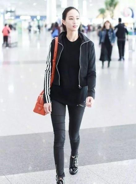 张钧甯有98斤?这么紧的裤子都能塞进去