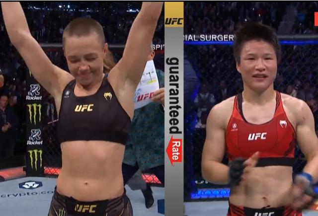 张伟丽什么时候再和罗斯打比赛(张伟丽被罗斯爆锤)(14)