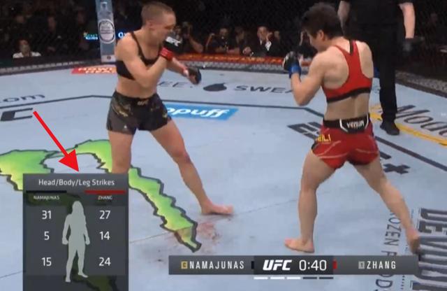 张伟丽什么时候再和罗斯打比赛(张伟丽被罗斯爆锤)(8)