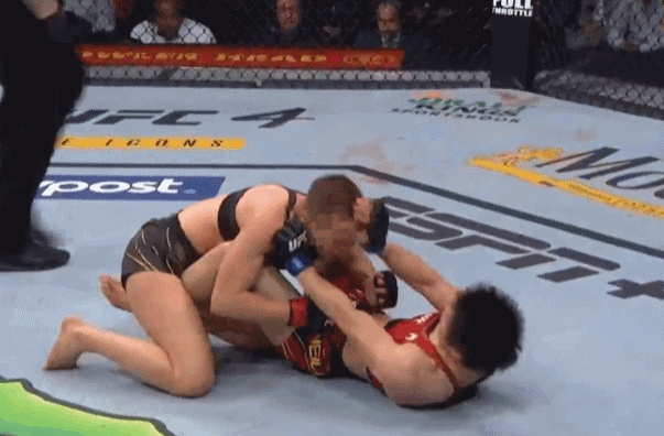 张伟丽什么时候再和罗斯打比赛(张伟丽被罗斯爆锤)(11)