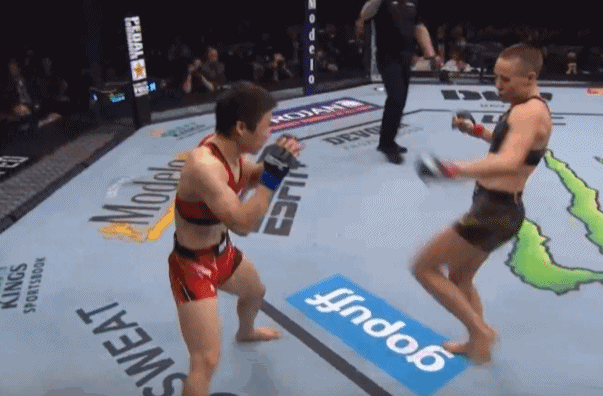 张伟丽什么时候再和罗斯打比赛(张伟丽被罗斯爆锤)(6)