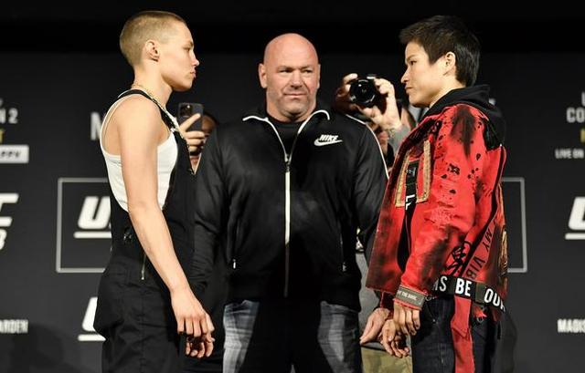 张伟丽什么时候再和罗斯打比赛(张伟丽被罗斯爆锤)(2)