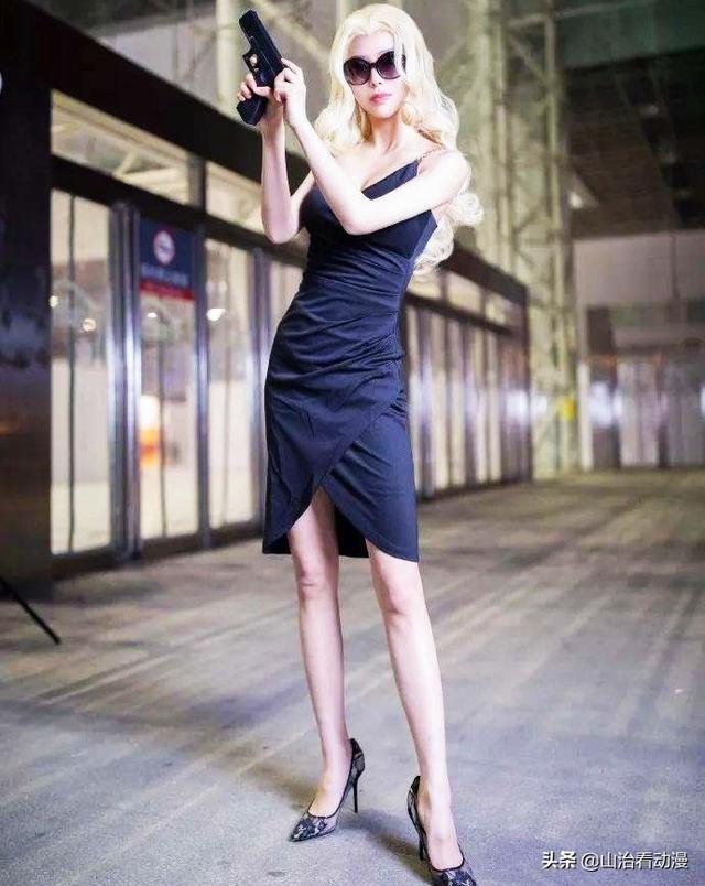 名侦探柯南里面的小哀头像(高中生完美cos小兰)(4)