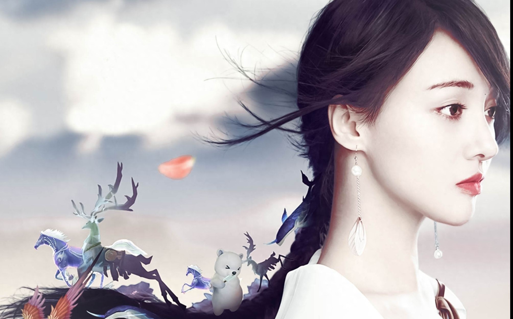 郑爽 | 不得不说她在《诛仙云梦川》微电影的造型和服装都美爆