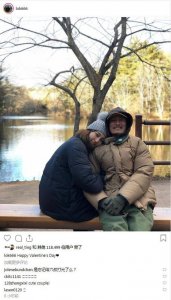 情人节虐狗!余文乐晒与妻子亲密合照笑容灿烂