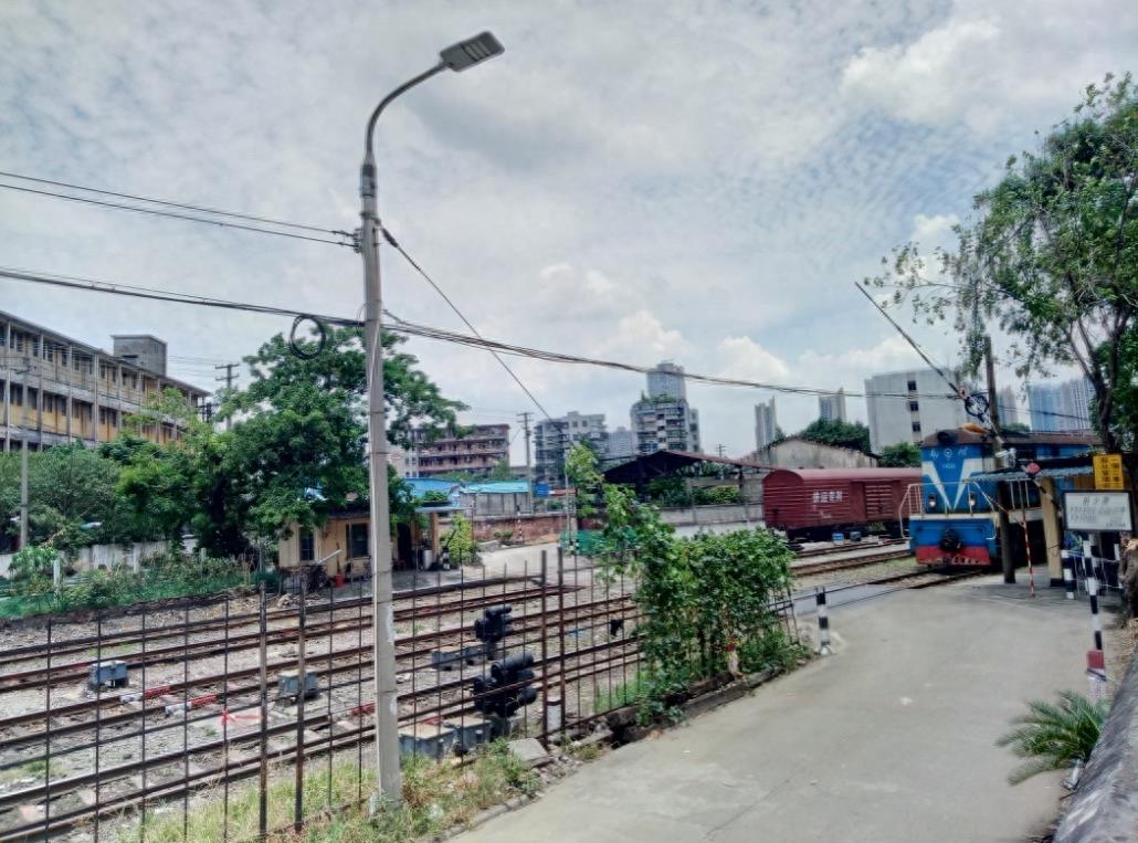 石围塘火车站，广州现存最古老的百年火车站