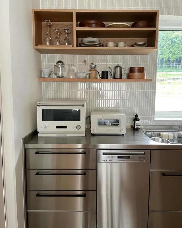 不锈钢整体厨房（不锈钢橱柜太好用）(9)