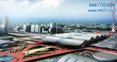 ​世界上最大的火车站，中国广州新站即将竣工(1140万平方米)