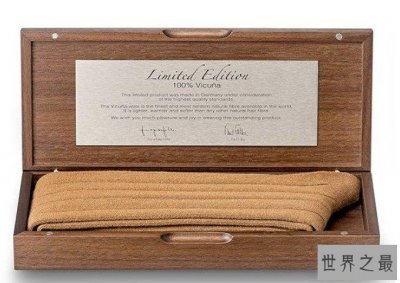 ​世界上最贵的袜子，近7000块钱一双