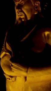 ​世界上最大关公铜像，坐落于山西运城关公故里常平村……