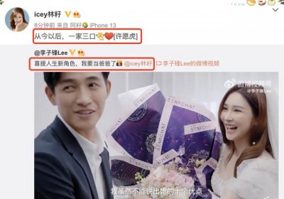 ​李子峰个人资料简介老婆(男方十年前曾求婚张天爱)