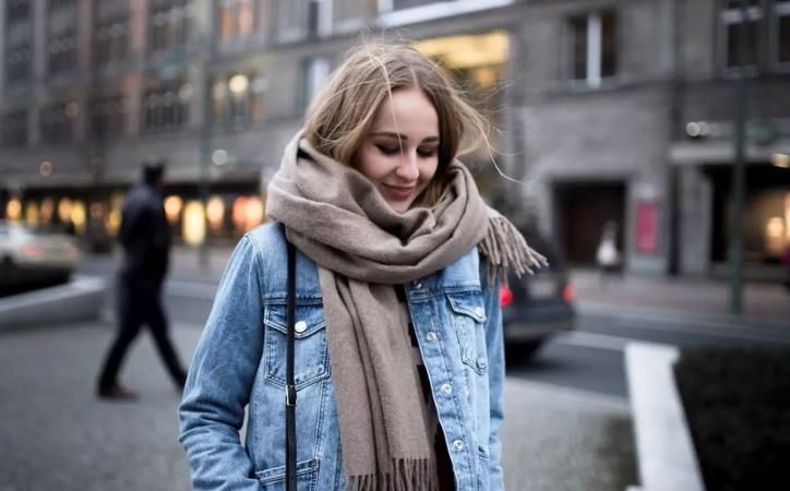 五种围巾的围法